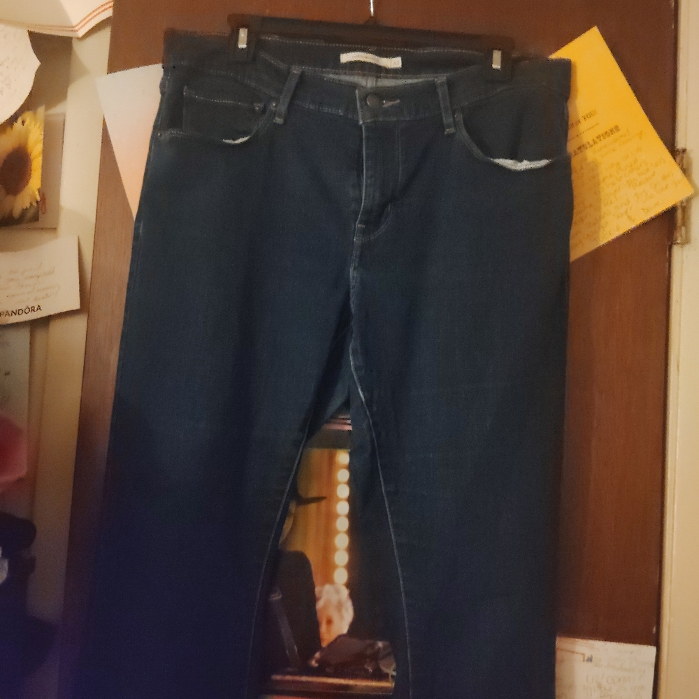 LEVI Curvy Bootcut - Dark Wash Size 32" - Picture 5 of 12